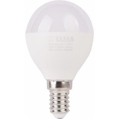 Tesla LED žárovka P45, E14, 8 W, 900 lm, 4 000 K – Hledejceny.cz