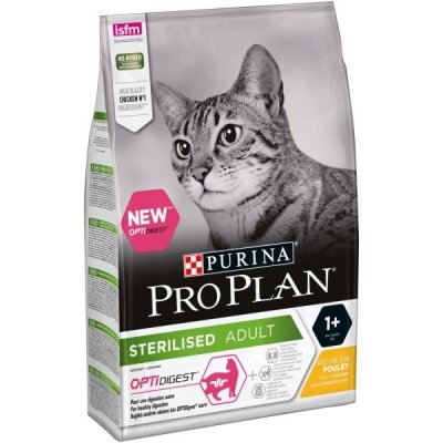 Pro Plan Cat Sterilised Optidigest kuře 10 kg