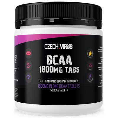 Czech Virus BCAA 1800 150 tablet – Zboží Dáma