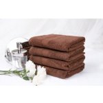 XPOSE Froté ručník VERONA tmavě hnědý 50 x 90 cm – Zboží Dáma