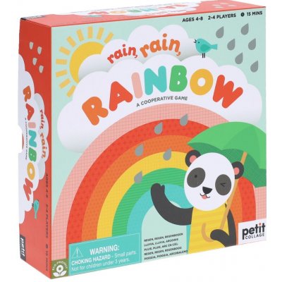 Petit Collage Kooperativní hra Rain Rain Rainbow