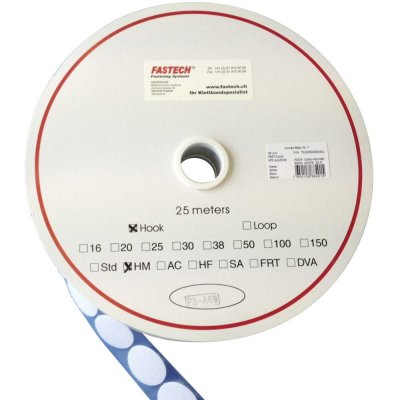 FASTECH® kulatý suchý zip zalepení hotmelt háčková část (Ø x d) 35 mm x 5 m bílá 5 m – Hledejceny.cz