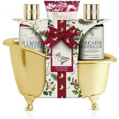 Baylis & Harding Zimní království pěna do koupele 100 ml + sprchový krém 100 ml + krém na ruce 50 ml + vanička dárková sada – Zboží Mobilmania