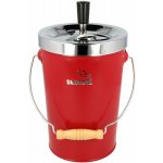 KRCZ Cigaretový popelník kovový otočný Smoking XXL, červený – Sleviste.cz