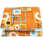 Numberoplus Souprava Geometric oranžová 140x200 70x90 – Zboží Dáma