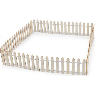 Dřevěný plot tvarovatelný 90 cm, střední, 2 (5 cm) přírodní sv. – Hledejceny.cz