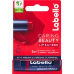 Labello Caring Beauty Lip & Cheek Pink Barevný balzám na rty a tváře OF 30 4,8 g – Sleviste.cz