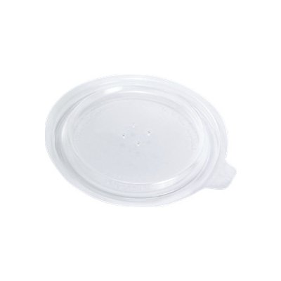 ECOFOL Plastové víčko PP kulaté pro misky 400 ml transparentní O120 mm bal/100 ks – Hledejceny.cz
