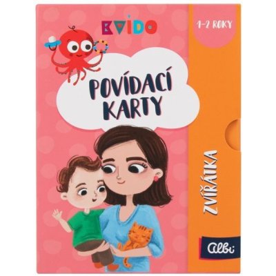 Albi Povídací karty: Zvířátka Kvído – Zboží Mobilmania