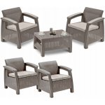 Keter Corfu Weekend set cappuccino – Zbozi.Blesk.cz