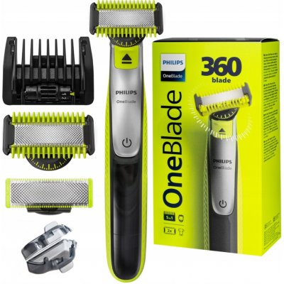 Philips Bodycare OneBlade 360 Face&Body QP2834/20 světle zelený, tmavě šedý – Hledejceny.cz