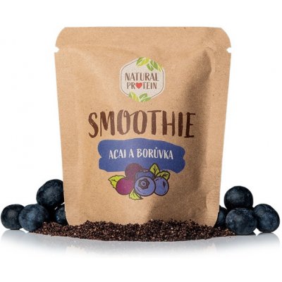 Naturalprotein Smoothie borůvka acai 20 g