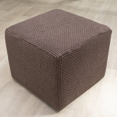 Nueva Textura strečový potah na taburet Niagara tabákový 40 - 60 cm – Sleviste.cz