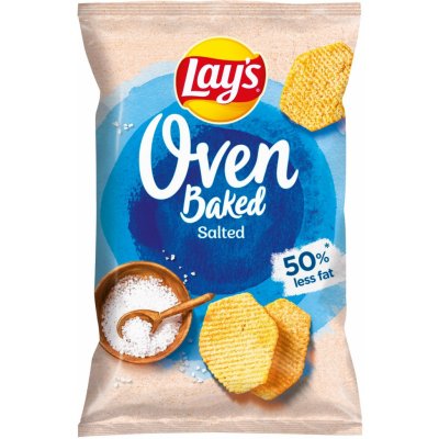 Chipsy Lays Oven Baked sůl 110 g – Zboží Dáma