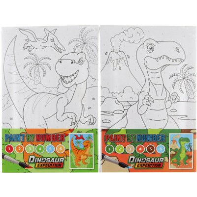 LAMPS Malování podle čísel dino – Zboží Dáma