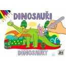 Omalovánka Jiri Models Dinosauři Omalovánky A5