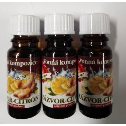 Slow Natur Éterický olej Zázvor a citron 10 ml