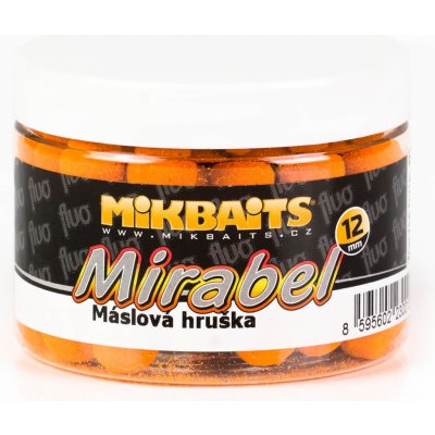 Mikbaits Fluo boilies Mirabel 150ml 12mm Máslová hruška – Zbozi.Blesk.cz