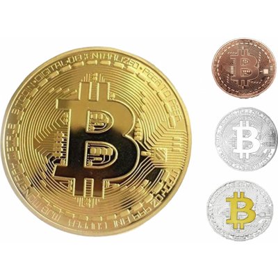 Bitcoin mince Barva: Stříbrná – Zboží Dáma