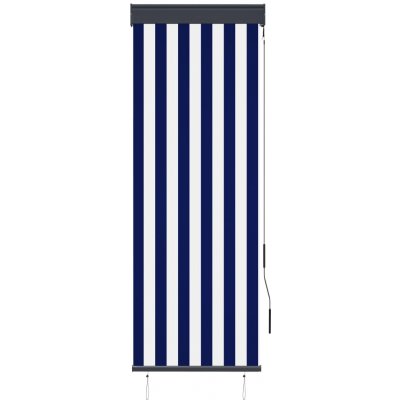 Nabytek XL Venkovní roleta 60 x 250 cm modrobílá – Sleviste.cz