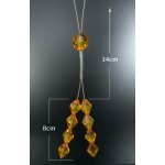 EUROFIRANY DEKORAČNÍ ŠŇŮRA NA ZÁVĚS 12 ORANŽOVÁ – Hledejceny.cz