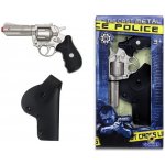 Gonher Kovový policejní revolver s pouzdrem 239880 – Hledejceny.cz