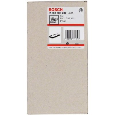 Bosch Brusná deska 185 x 93 mm, 2608000202