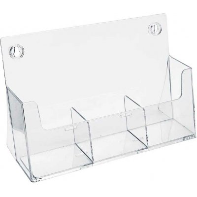 A-Z Reklama CZ plastový stojánek na letáky stojací 6 x DL 1/3A4 – Zbozi.Blesk.cz