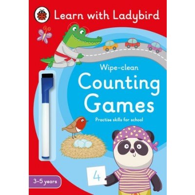 Counting Games: A Learn with Ladybird Wipe-clean Activity Book 3-5 years