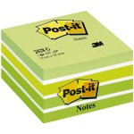 3M 3M Post-it kostka 2028NB, velikost 76x76 mm, zelená, žlutá, modrá, fialová, 450 lístků (2028 NB) – Hledejceny.cz
