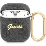 Guess 4G Script PC/PU Pouzdro pro Apple AirPods 1/2 GUA24GSMK – Zboží Živě