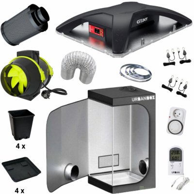 Higarden LED Set 100W Gent Photon 60x60x160cm – Zboží Dáma