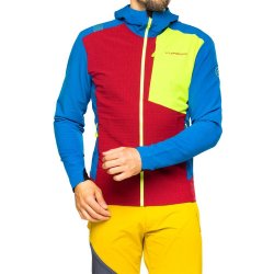 La Sportiva Descender Storm Jkt M Sangria/Electric Blue