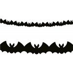 Girlanda netopýři černá 300 cm