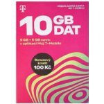 Twist SIM předplacená karta 10GB (5GB + 5GB ZDARMA) + 100 Kč kredit – Hledejceny.cz