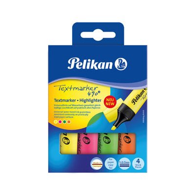 Pelikan 490 Neon sada 4 ks – Zboží Živě
