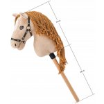 Hobby horse Gracia WIky béžová klisna na tyči provázková hříva – Hledejceny.cz