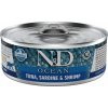 Farmina Pet Foods N&D CAT OCEAN Adult Tuna & Sardine & Shrimps 80 g