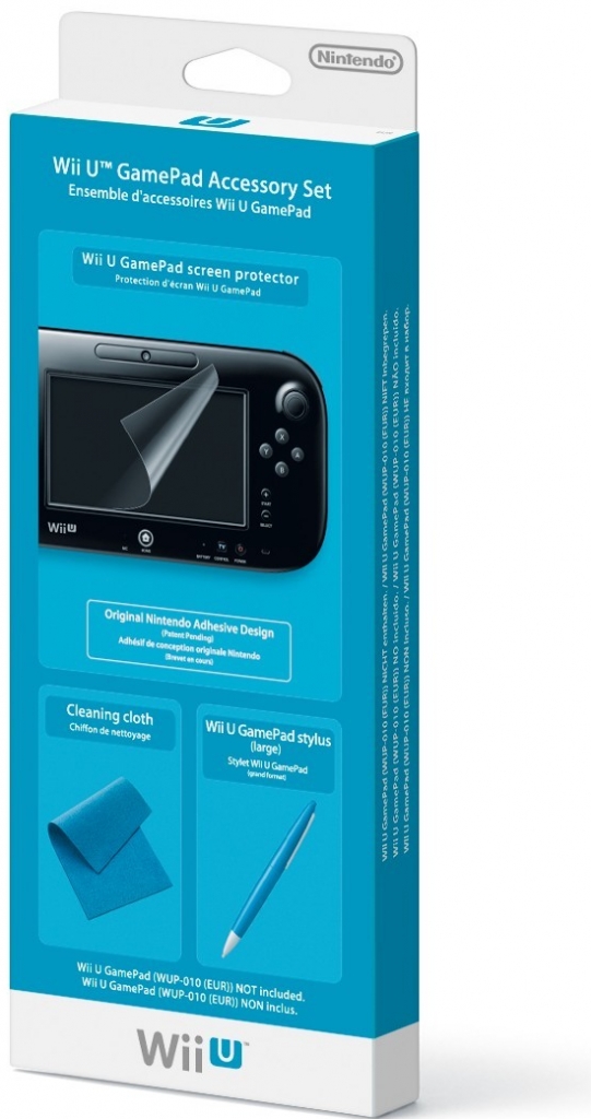 Nintendo WiiU GamePad Accessory Set