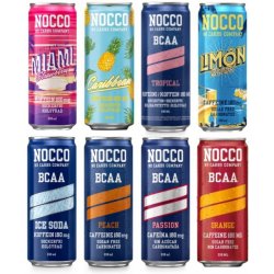 NOCCO BCAA caribbean 330 ml energetický nápoj - Nejlepší Ceny.cz