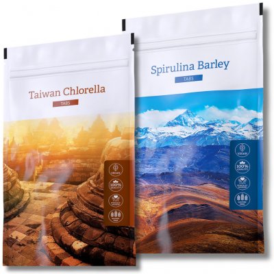 Energy Taiwan Chlorella 200 tablet + Spirulina Barley 200 tablet