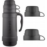 Thermos skleněná termoska se dvěma šálky 1,8 l černá – Zboží Dáma