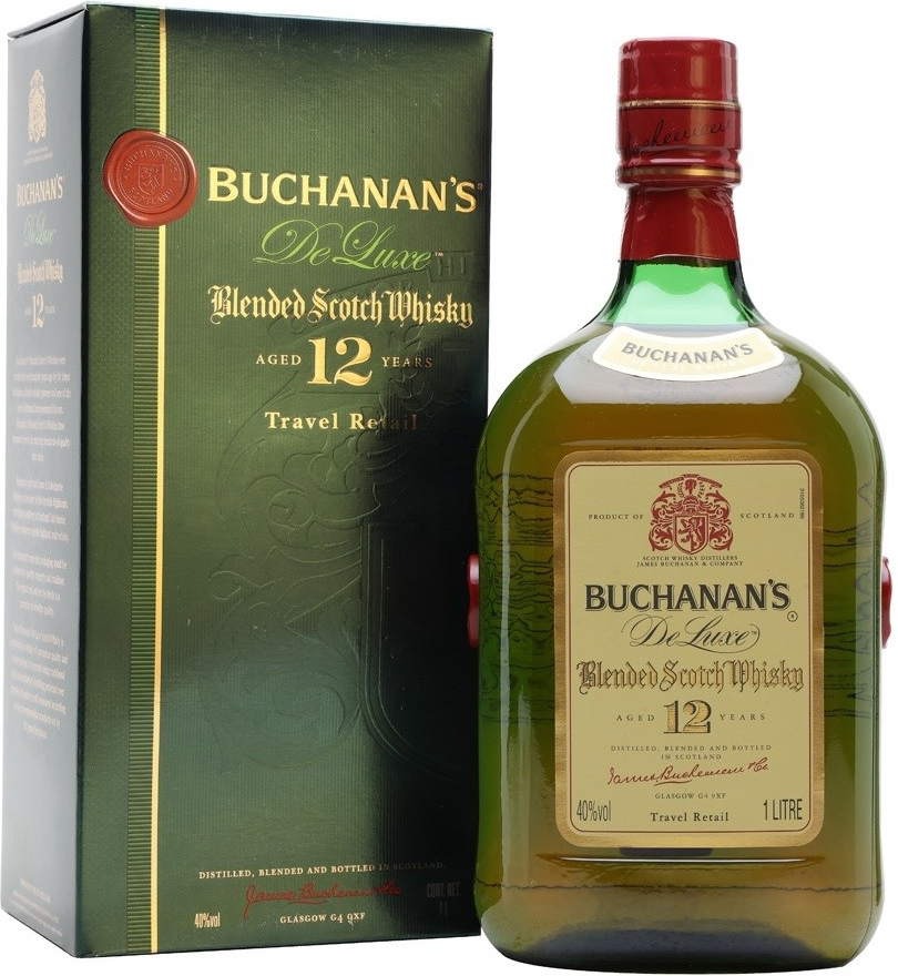 Buchanan’s Deluxe 12y 40% 1 l (karton)