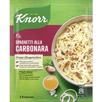Knorr Fix špagety alla Carbonara pro 3 porce 36 g