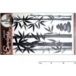 Samolepící dekorace 10015 bambus šedý 60x32cm – Zboží Dáma