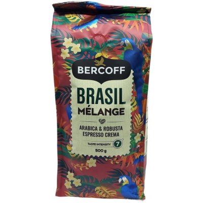 BERCOFF Brasil Melange zrnková 0,5 kg – Hledejceny.cz