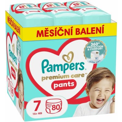 Pampers Premium Care Pants 7 80 Ks – Hledejceny.cz