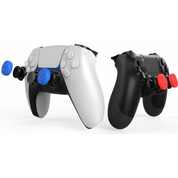 iPega P5029 PlayStation 4/5 controller cap set, red/blue