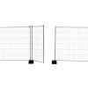 Mobilní staveništní plot, žárově zinkovaný, š 1200 mm, v 2000 mm, dveřní prvek
