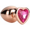 Anální kolík Dream Toys Gleaming Love Plug Rose Gold Medium